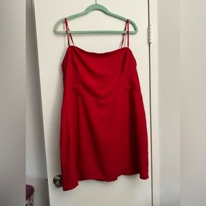 Abercrombie Dress Size XL RED